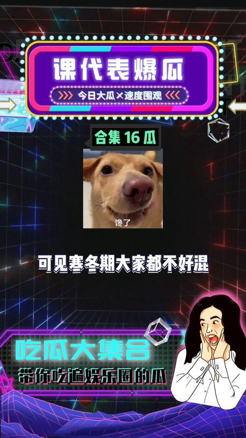吃瓜娱乐集,吃瓜群众眼中的明星幕后故事